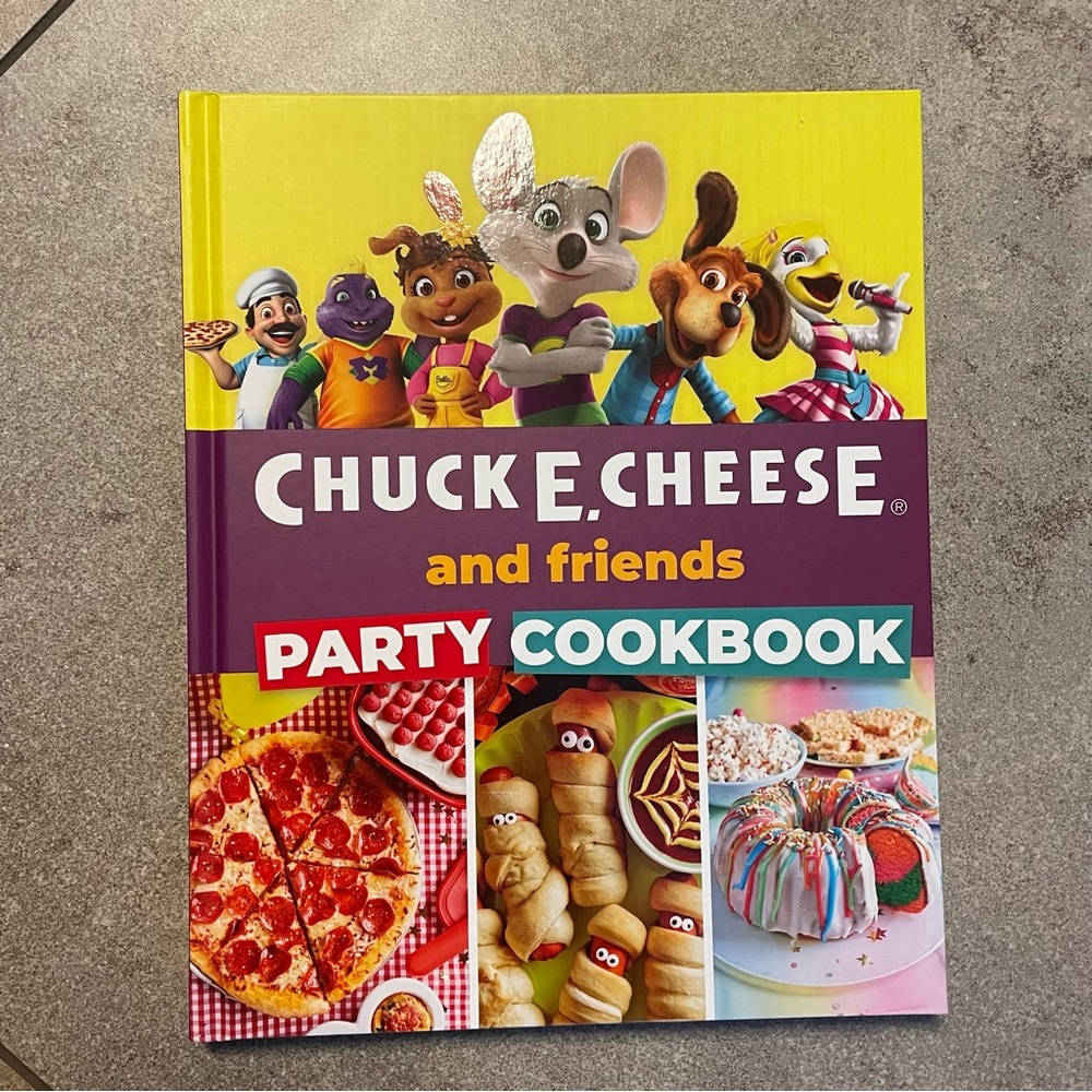 Chuck E Cheese Party Cookbook